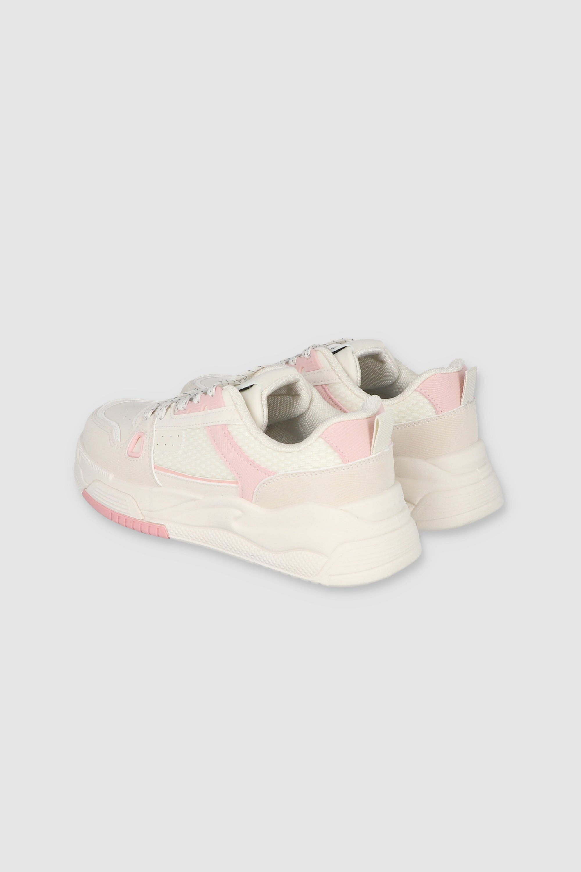 Tenis Perforados Contrastes BLUSH