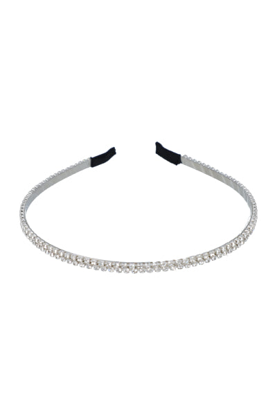 Multi bright thin headband SILVER