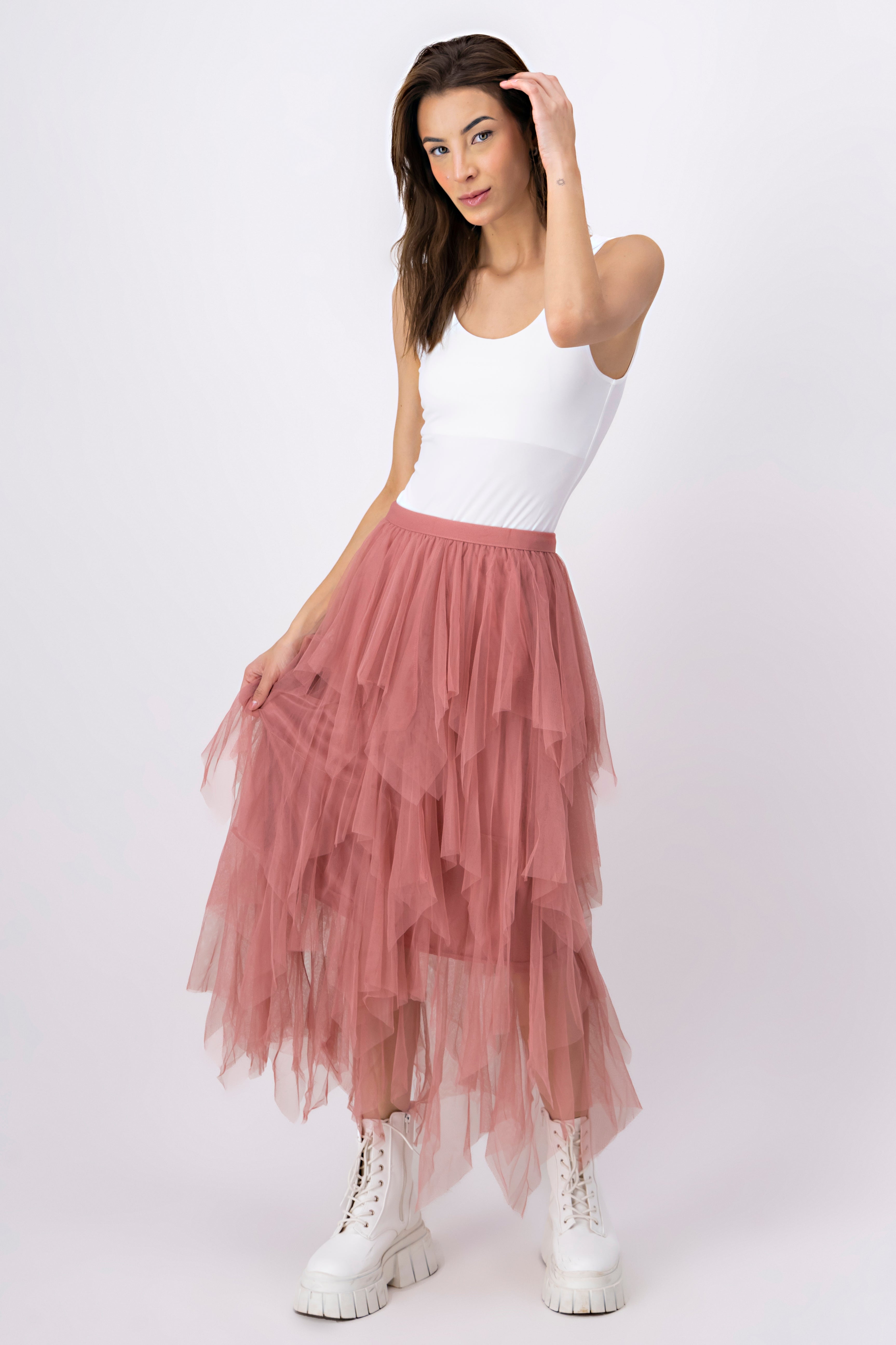 Maxi skirt Tuloololor MALLOW