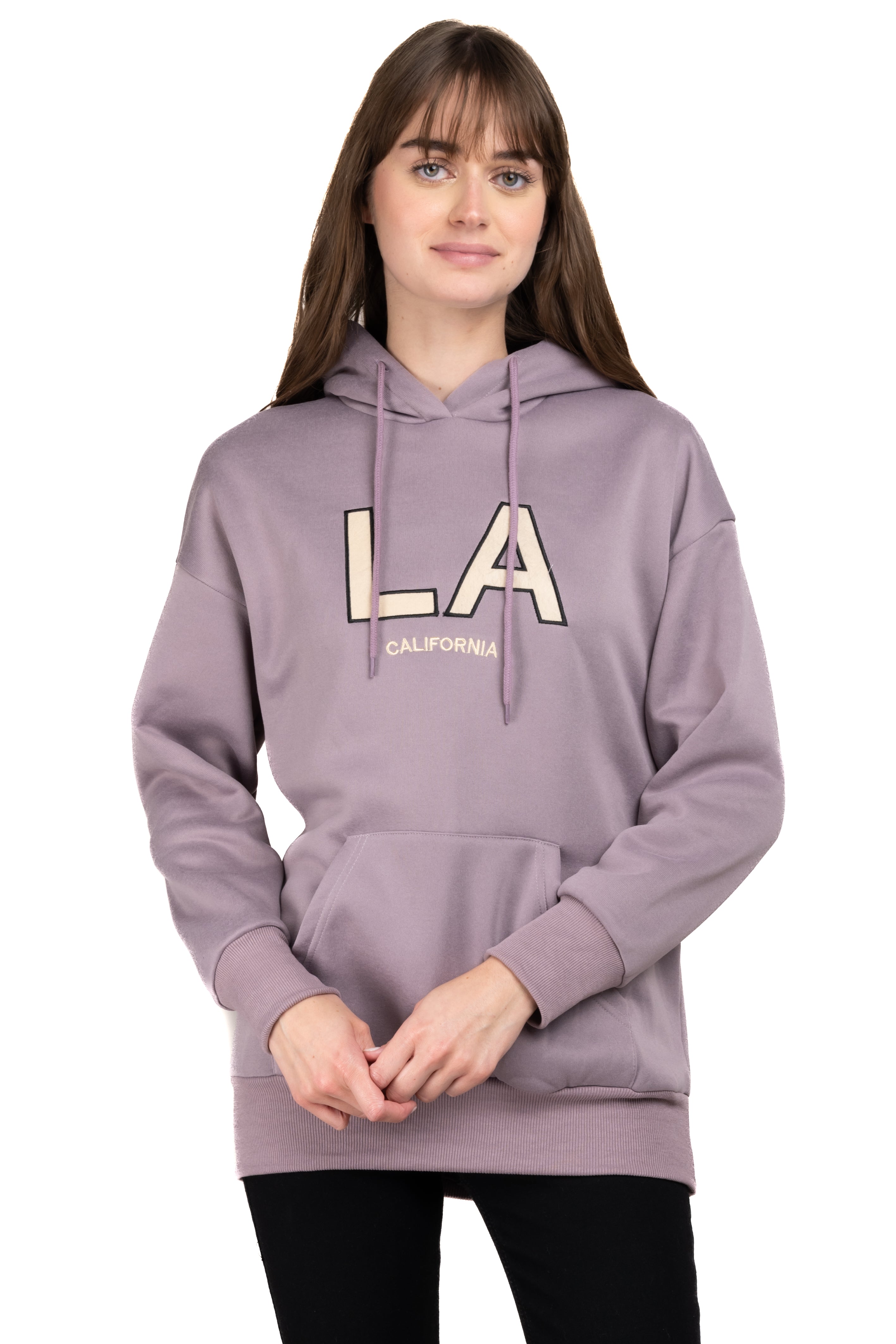 Sudadera estampada gorro LILA