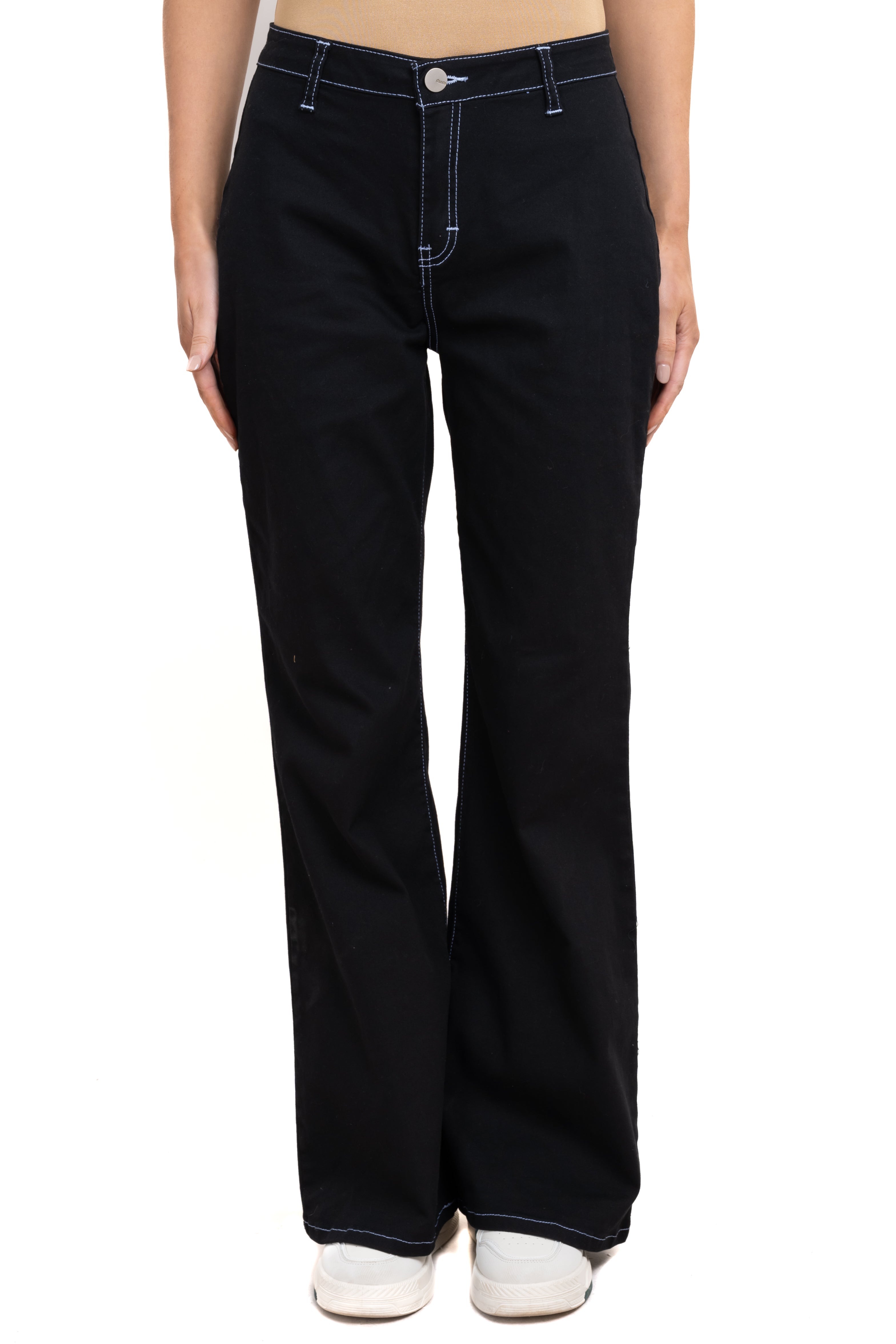 WIDE LEMOS WIDE JEANS Black Combo