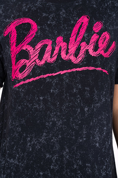 Playera acid wash Barbie ACID WASH