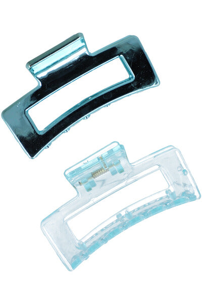 Set 2 pieces rectangular clamp BLUE