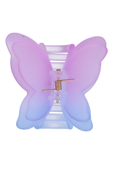 Degraded Matte Butterfly Clamp PURPLE