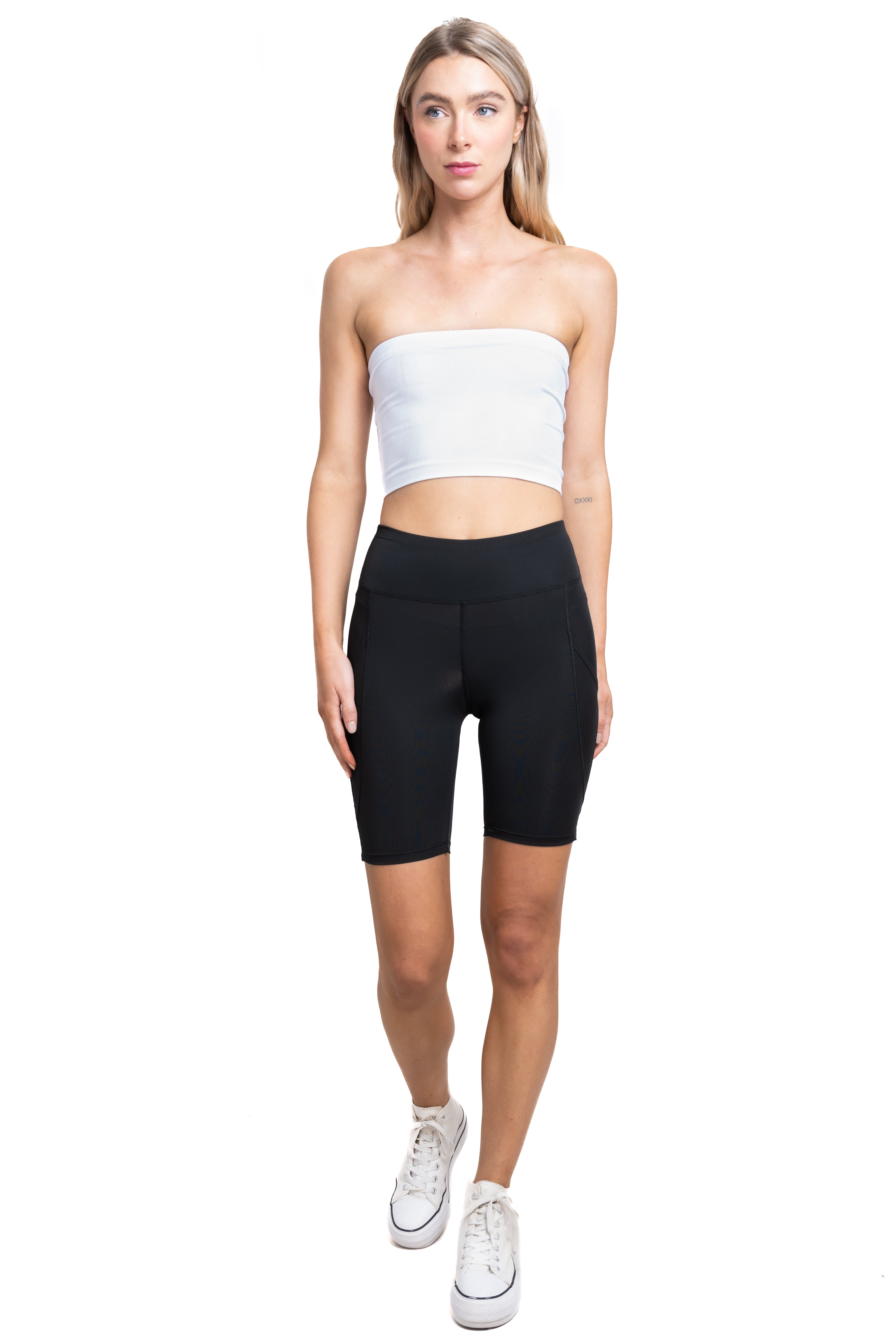 Short Seamless Pockets BLACK