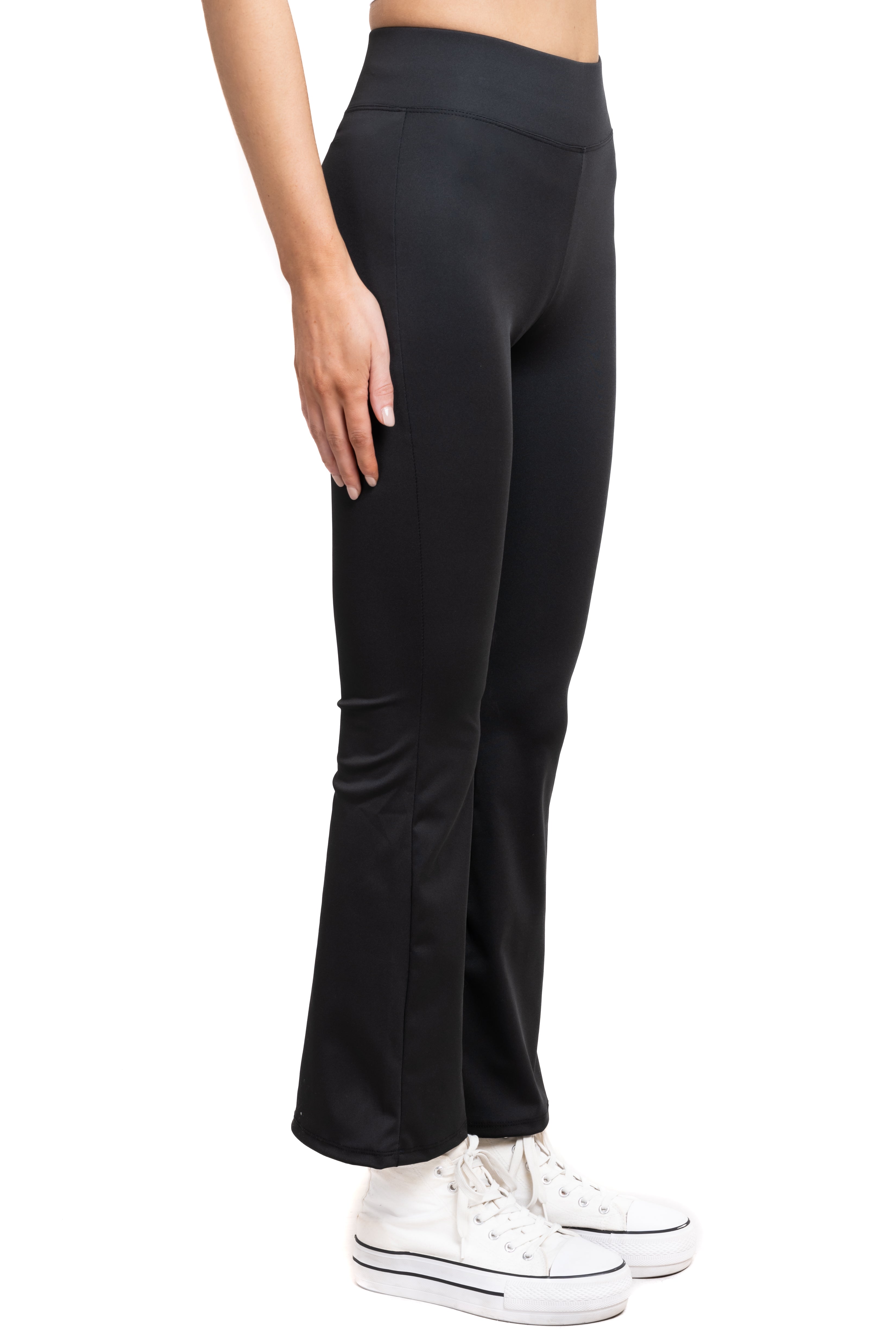 Leggings flared seamless NEGRO