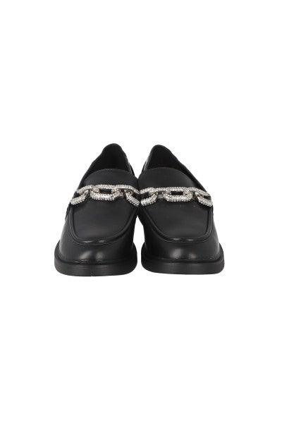 LOAFER HEBILLA BRILLOS NEGRO