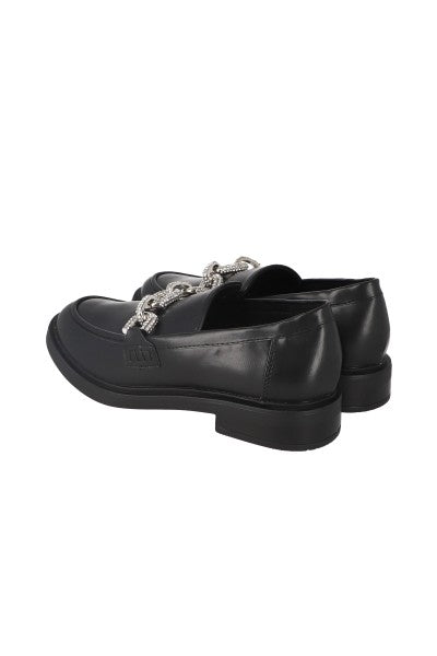 LOAFER HEBILLA BRILLOS NEGRO