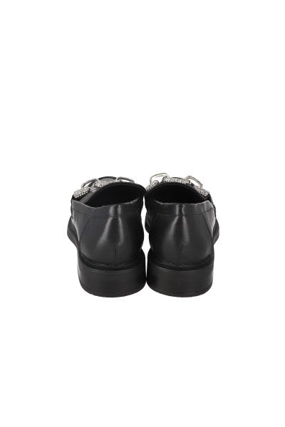 LOAFER HEBILLA BRILLOS NEGRO