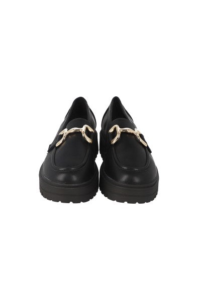 Loafers chunky hebillas NEGRO