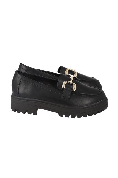 Loafers chunky hebillas NEGRO