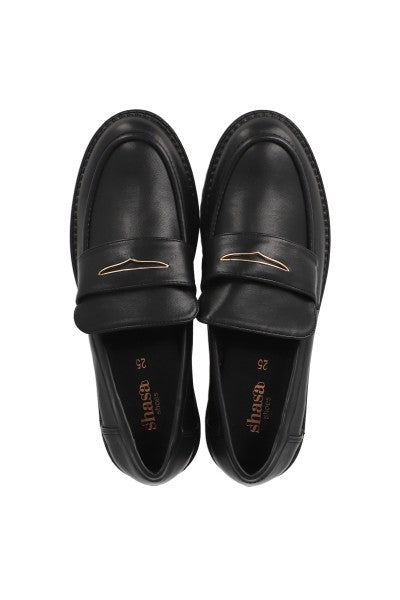 PENNY LOAFER CHUNKY NEGRO