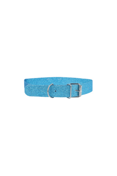 Large camouflage pet necklace BLUE