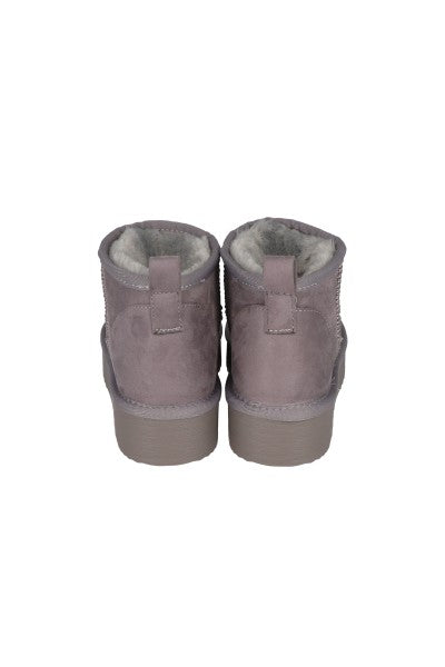 Botas Lisas Forro Peluche GRIS