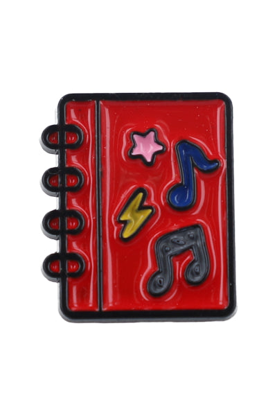 Pin libreta musical RBD ROJO