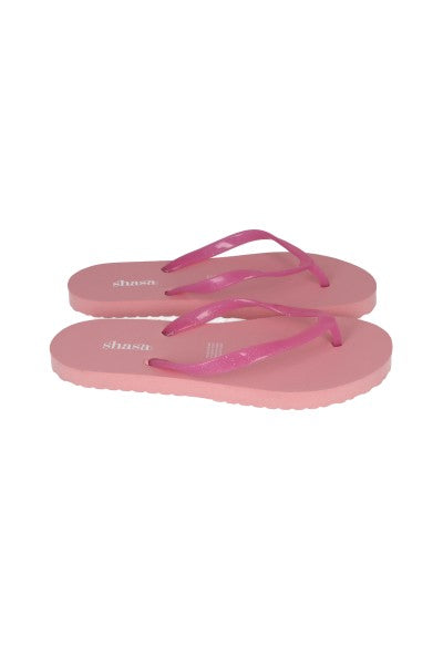 Flip Flop Tiras Glitter PALO DE ROSA