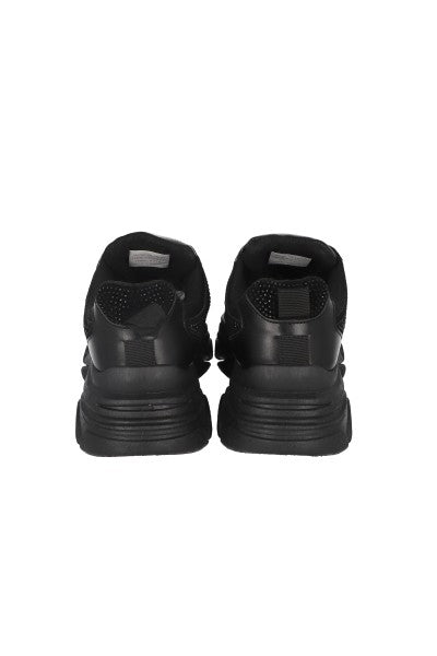 TENIS RUNNER CHUNKY BRILLOS NEGRO