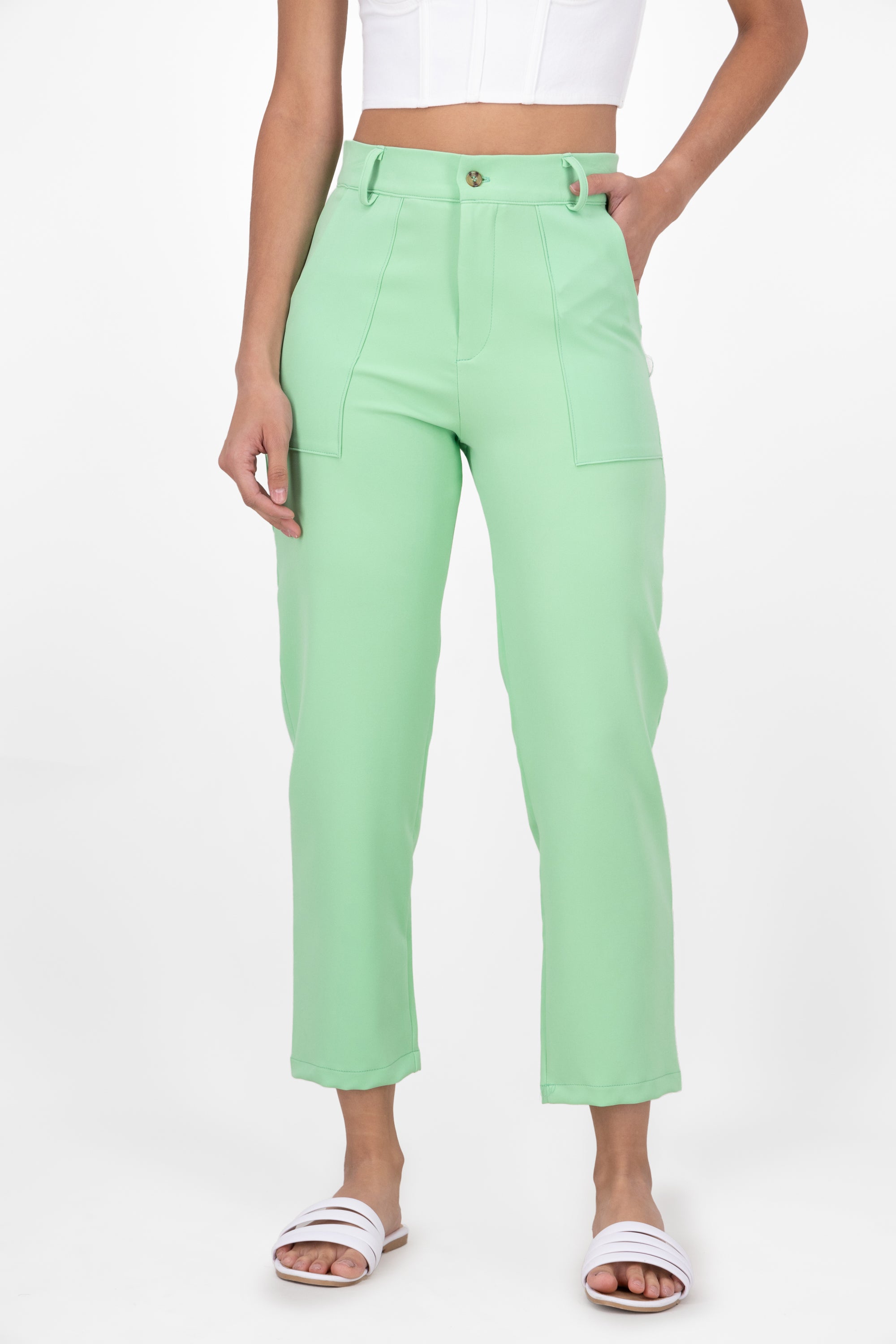 High waist pants bags MINT