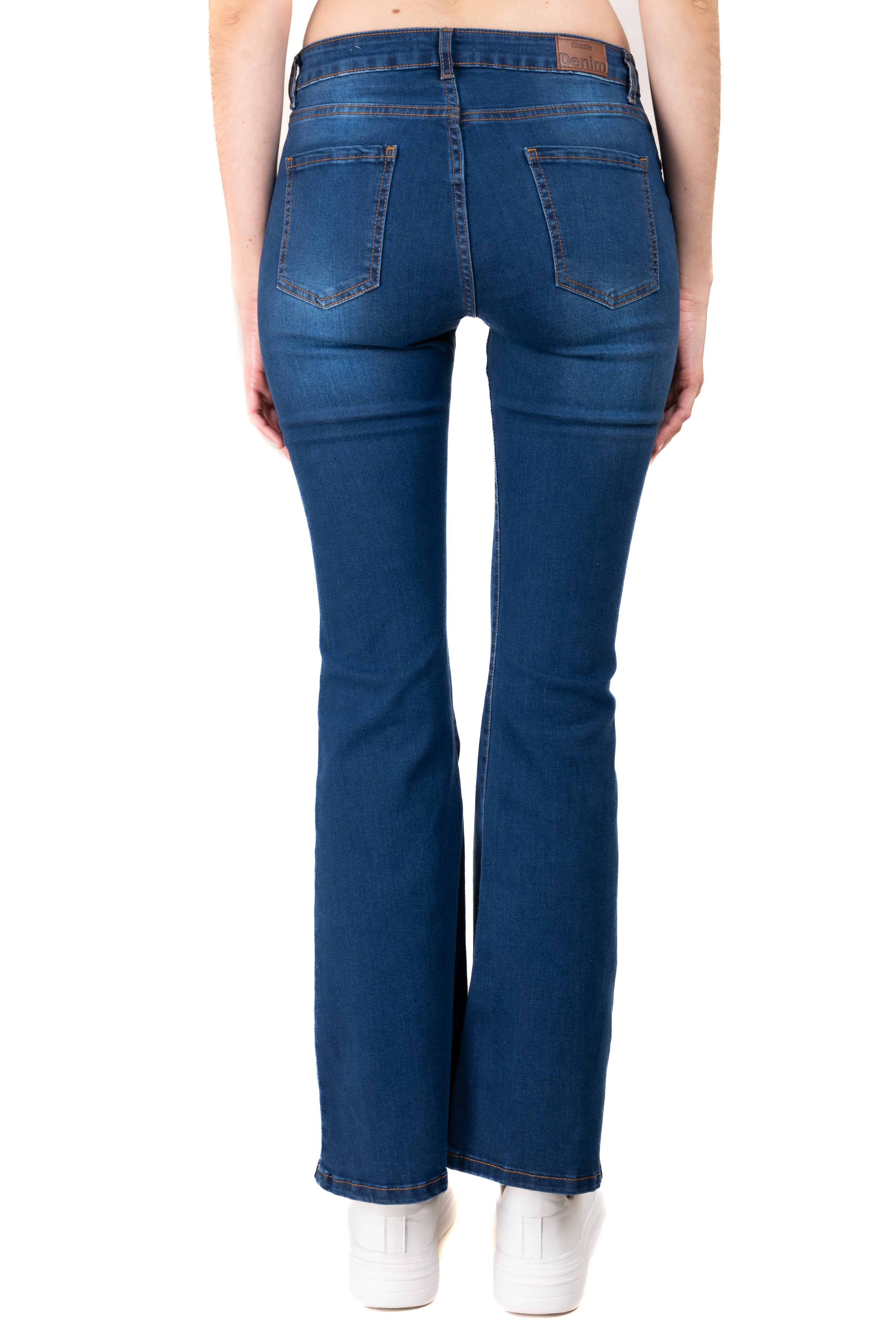 JEANS FLARED BAJA WATITURE Dark Wash