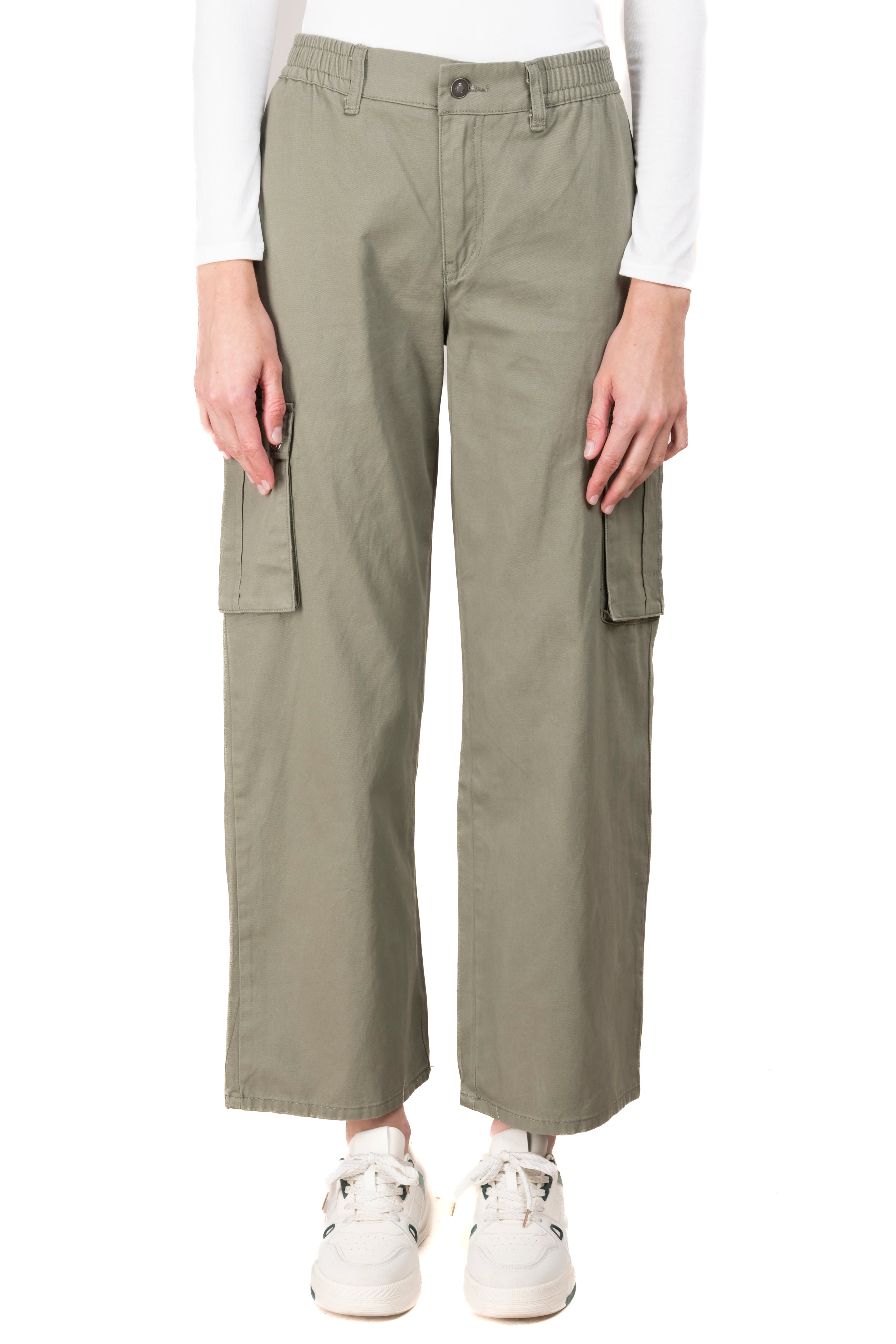 Straight pants Bags Cargo OLIVE