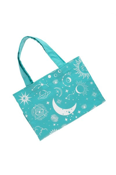 Bolsa Tote Estampado Astros AZUL