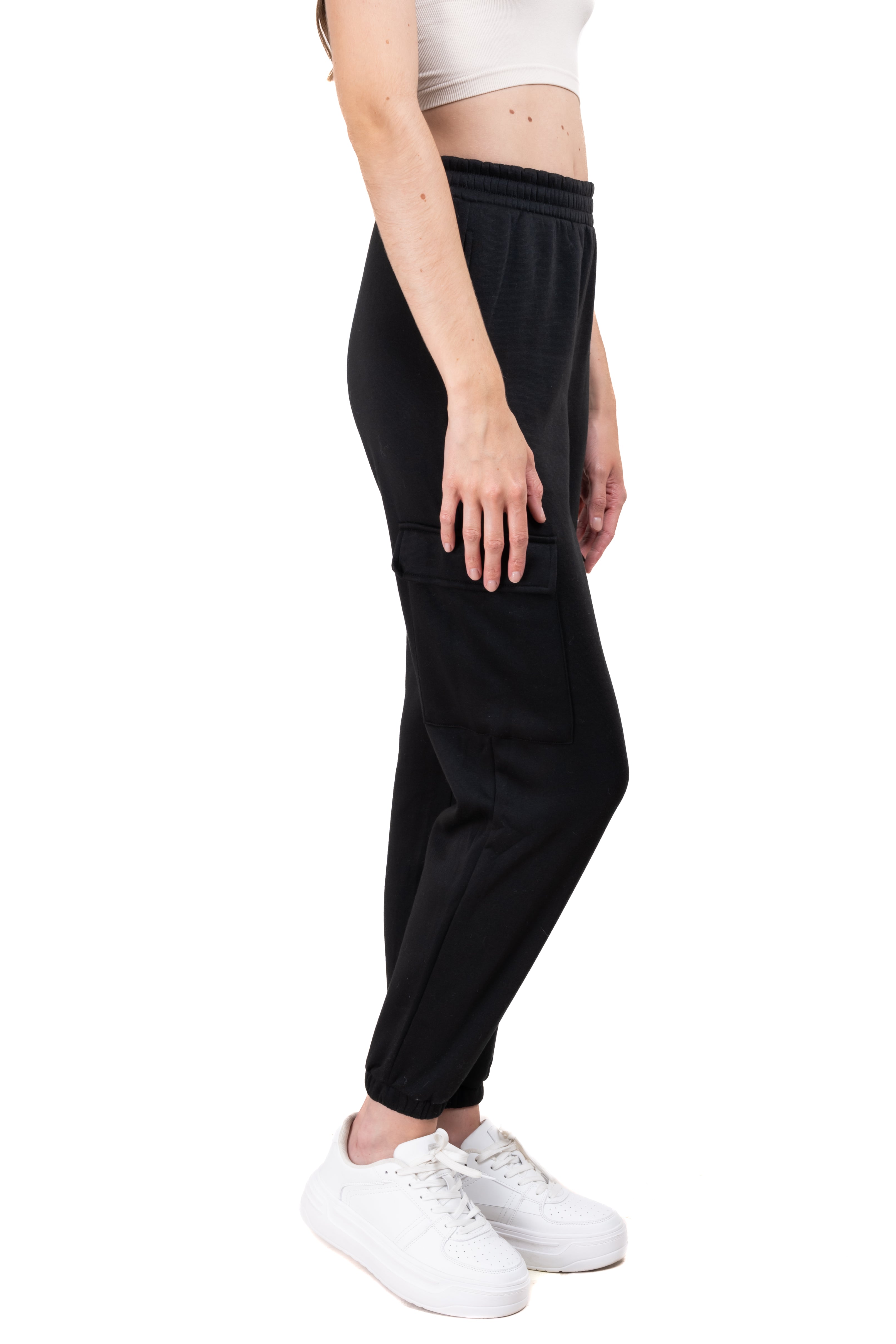 Joggers bolsos maxi cargo NEGRO