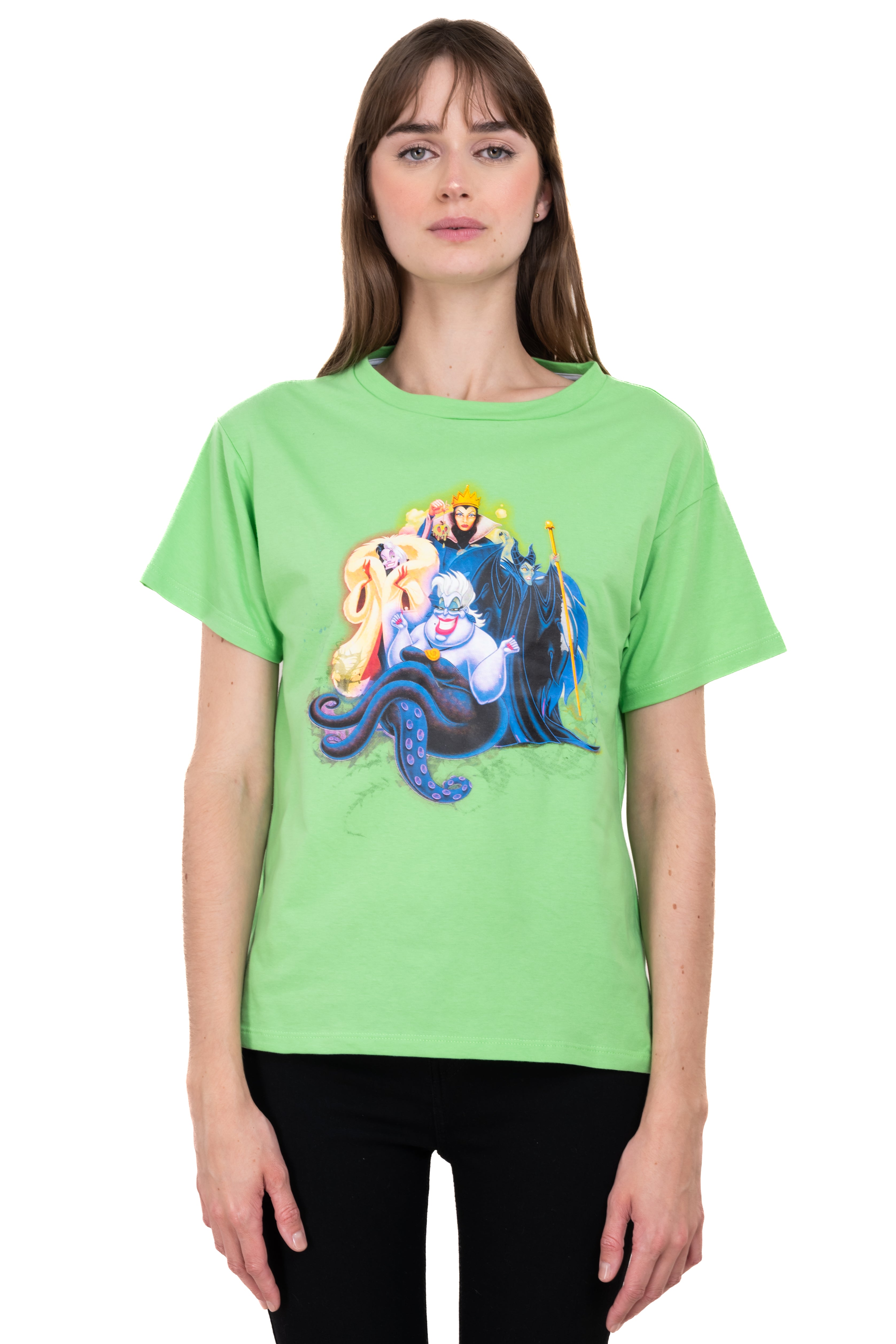 Playera manga corta Disney VERDE COMBO