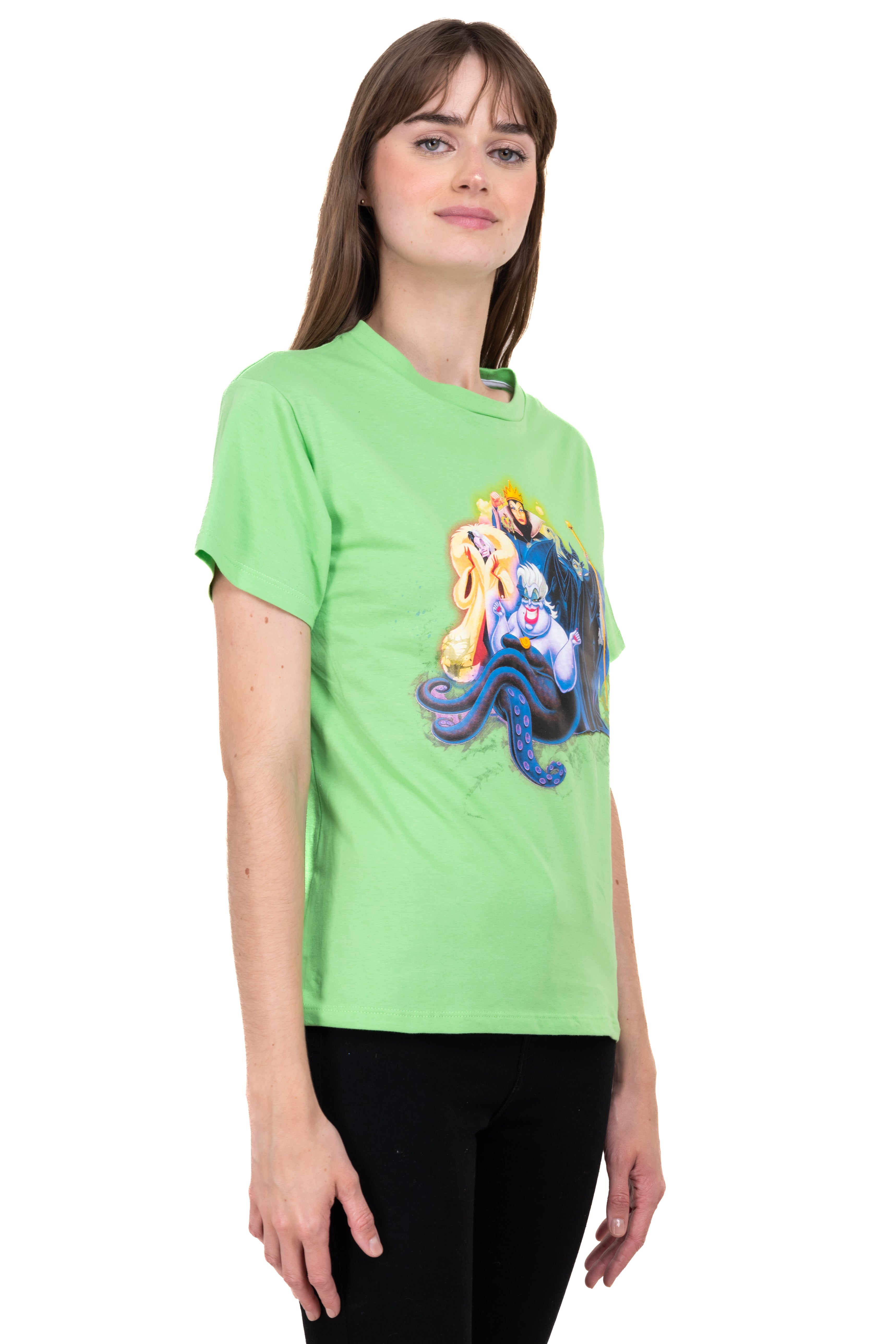 Playera manga corta Disney VERDE COMBO