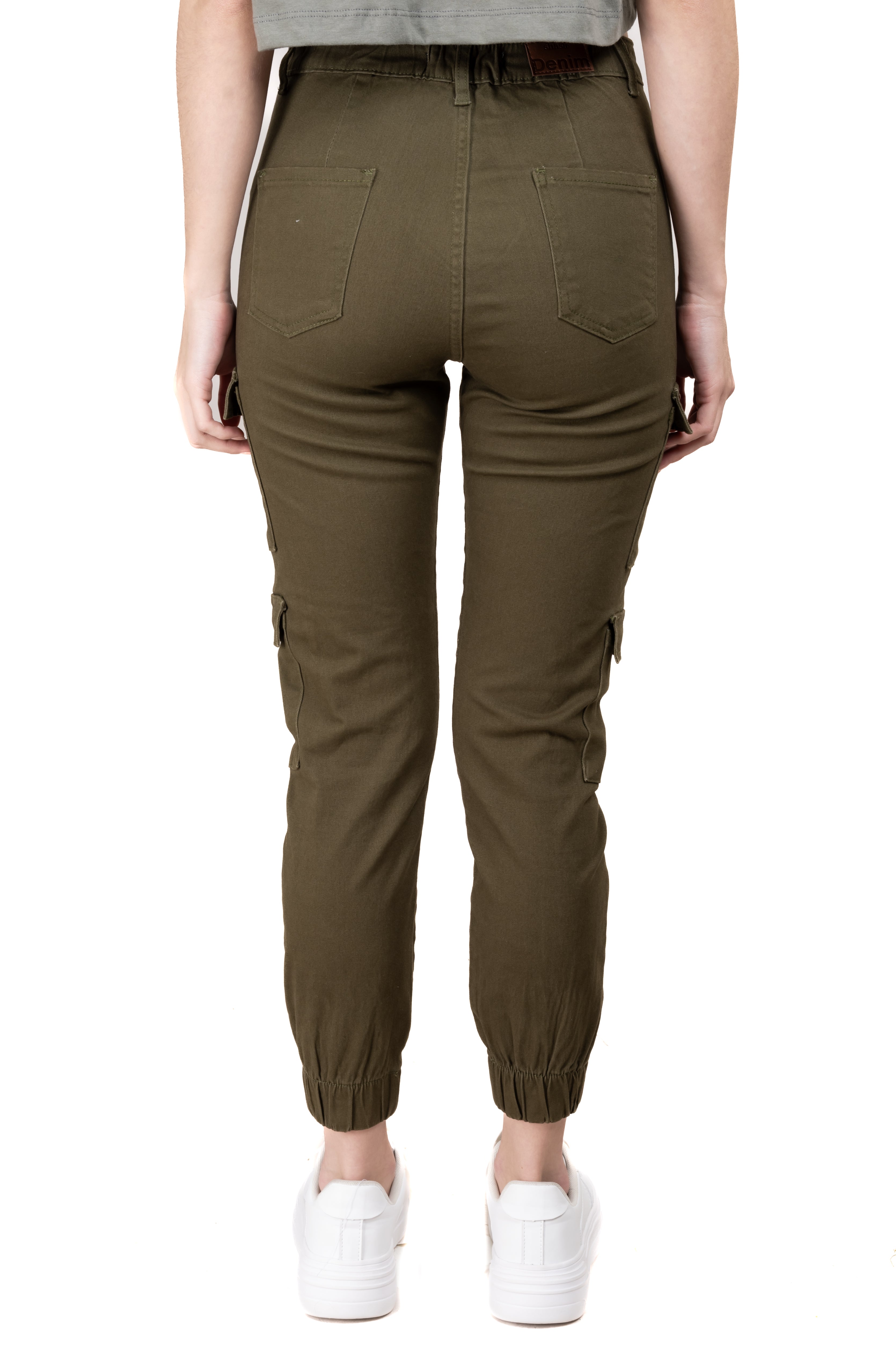 JOGGER POSITION High waist OLIVE