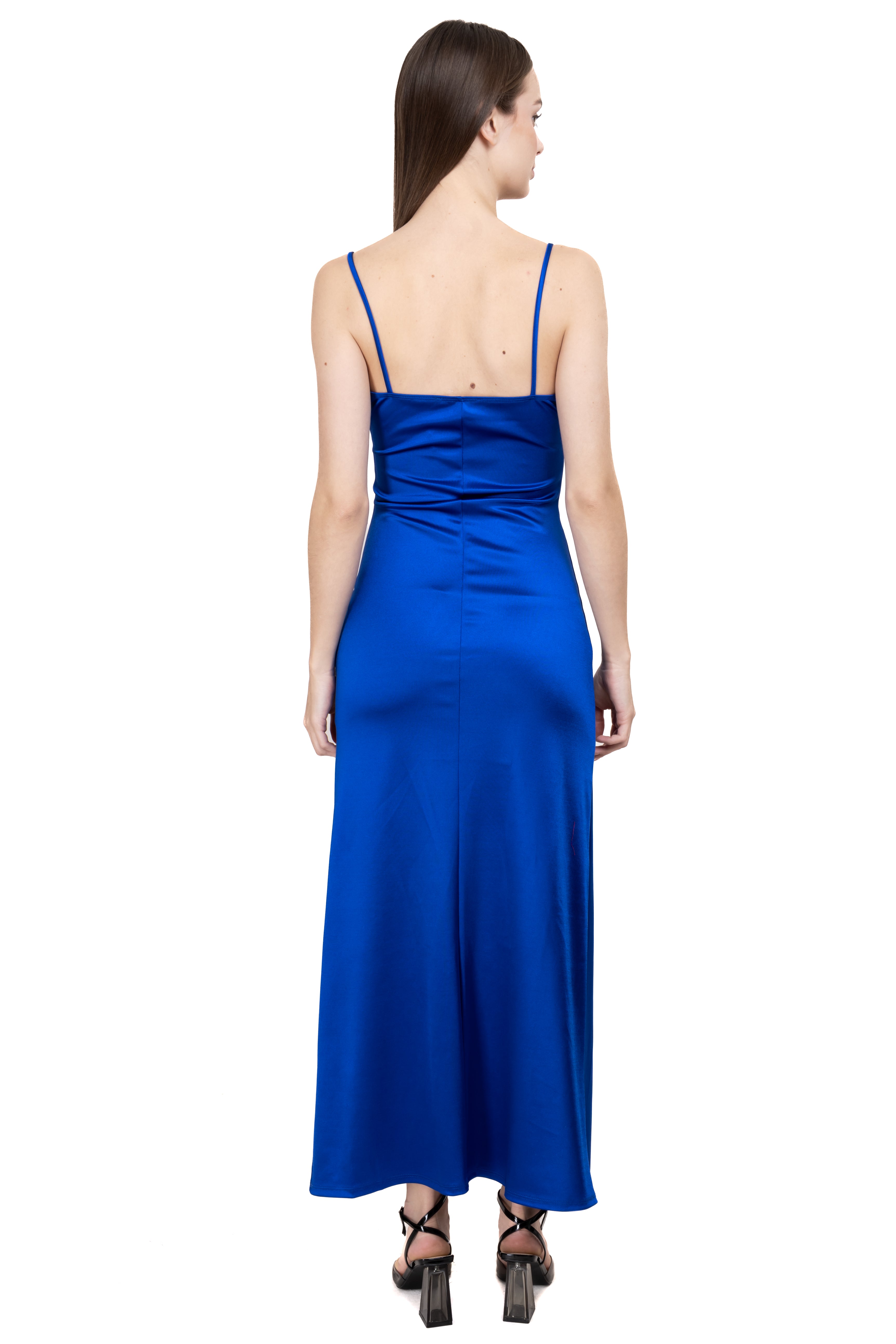 Maxi dress waterfall King blue