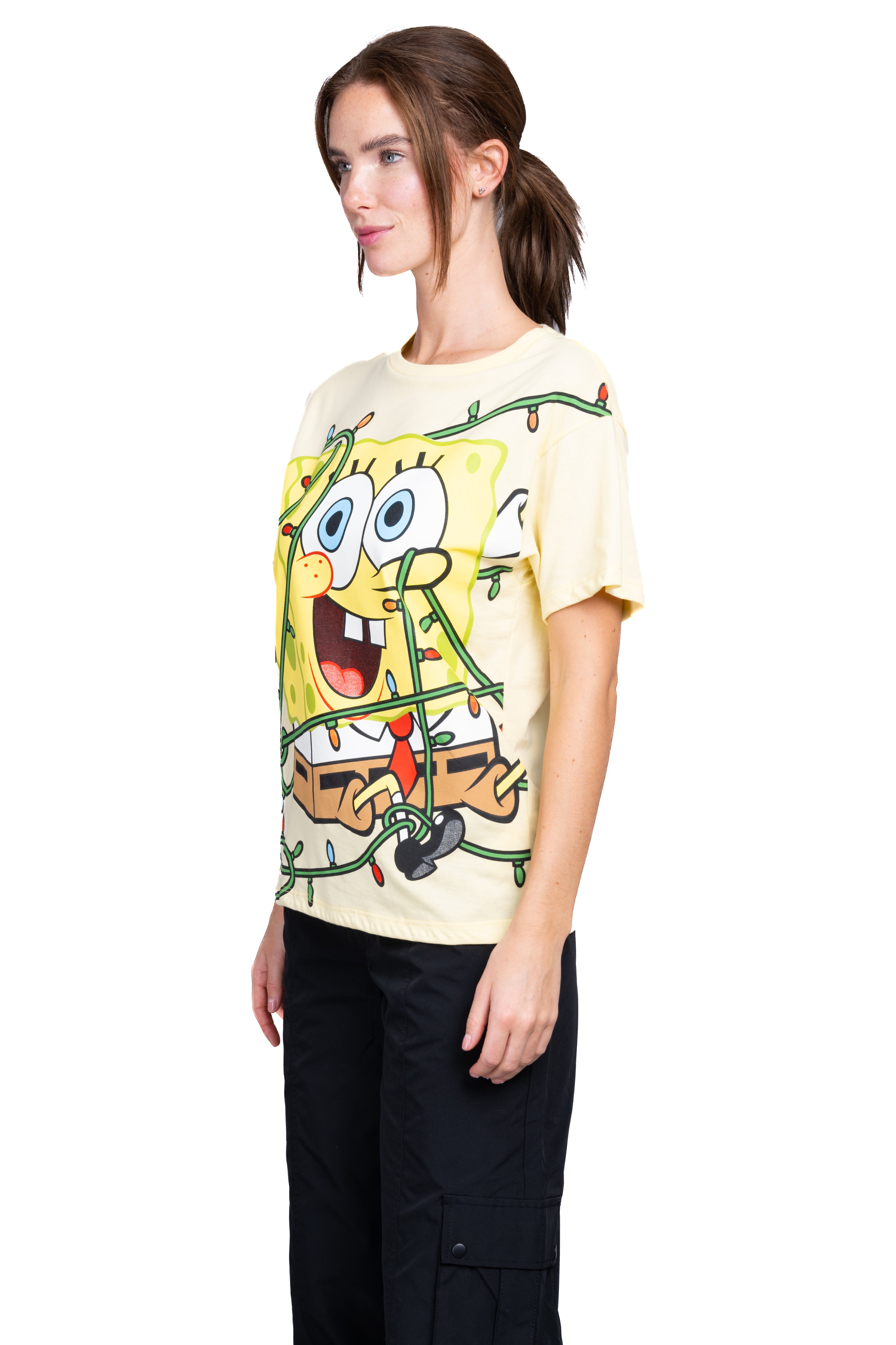 Playera bob xmas AMARILLO COMBO