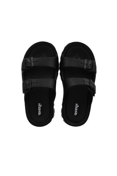 Sandalia eva plataforma chunky NEGRO