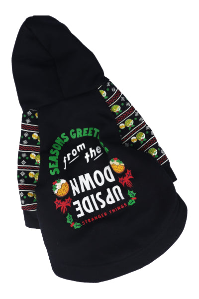 Sudadera mascota estampada NEGRO