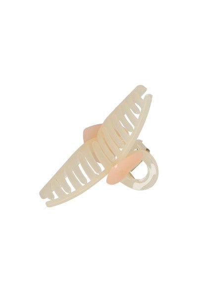 Maxi elongated heart clamp BEIGE