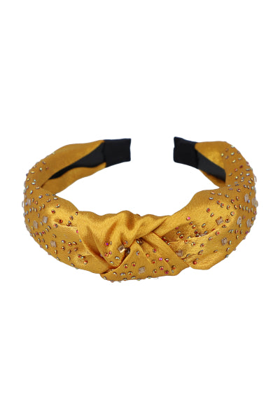 Knot headband YELLOW