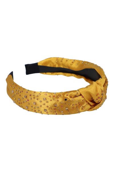 Knot headband YELLOW