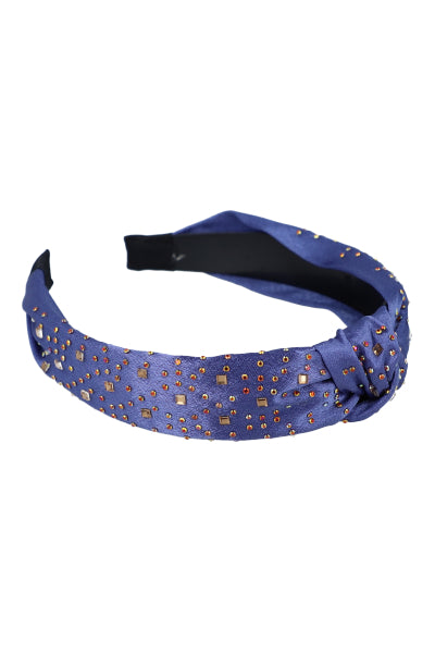 Knot headband BLUE