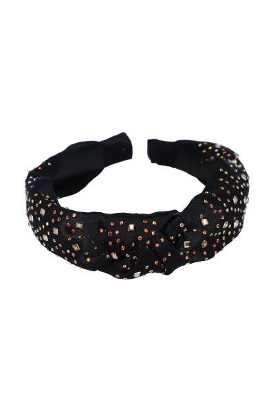 Knot headband BLACK