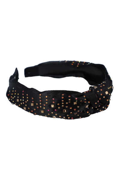 Knot headband BLACK