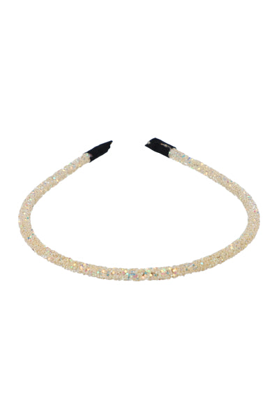 Thin headband brightness BEIGE