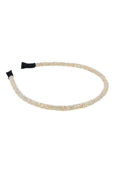 Thin headband brightness BEIGE