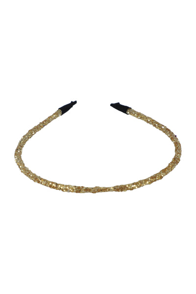 Thin headband brightness GOLD