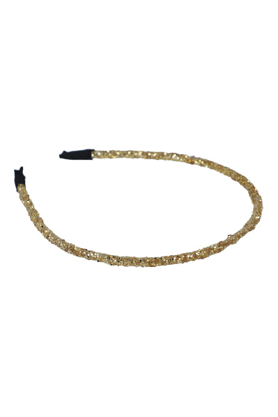 Thin headband brightness GOLD