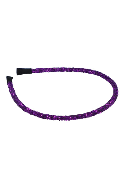 Thin headband brightness PURPLE