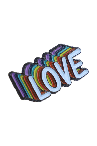 Pin love multicolor MULTICOLOR