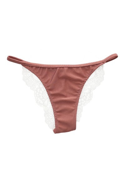 Tanga Telas Mix PALO DE ROSA