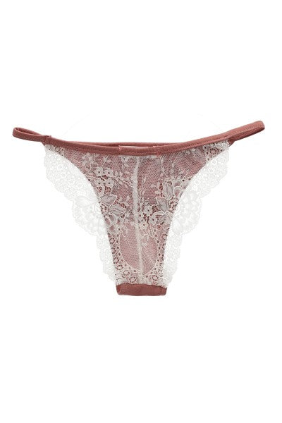 Tanga Telas Mix PALO DE ROSA