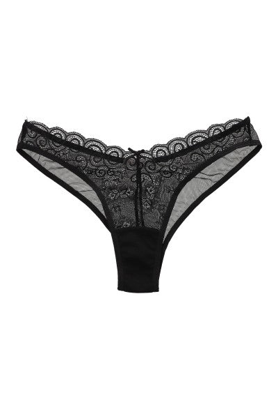 Bikini Mesh Trasero NEGRO