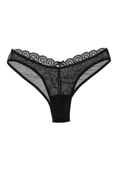 Bikini Mesh Trasero NEGRO