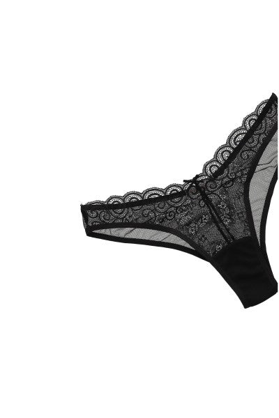 Bikini Mesh Trasero NEGRO